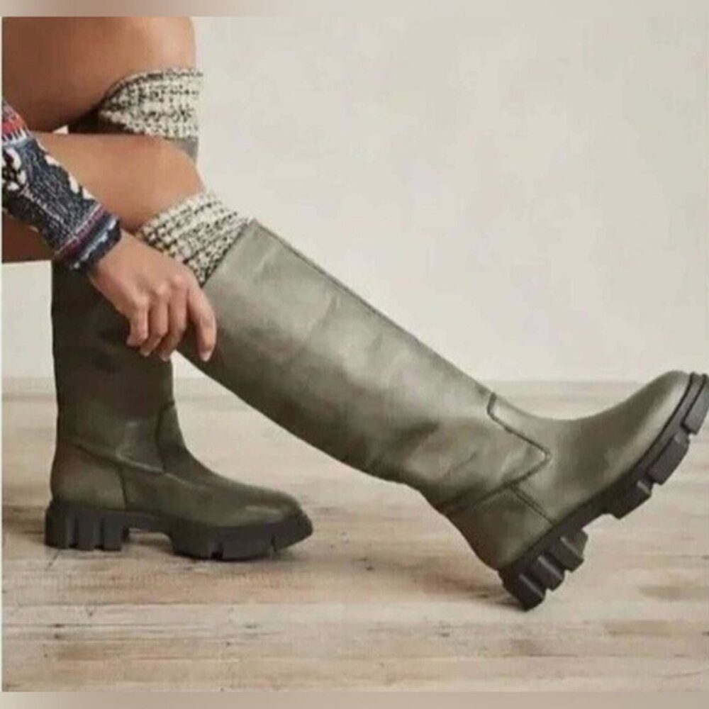 NWOT Free People, Brooks Tall Boots Fits like 9/9.5